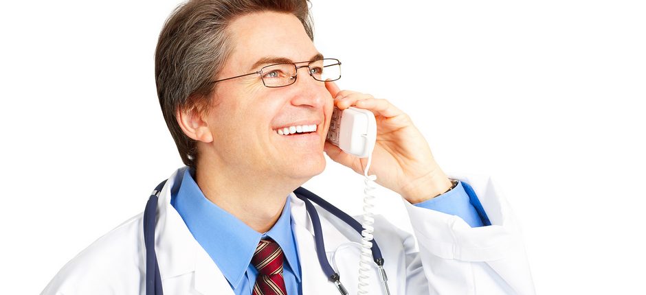 happy-doctor-on-the-phone